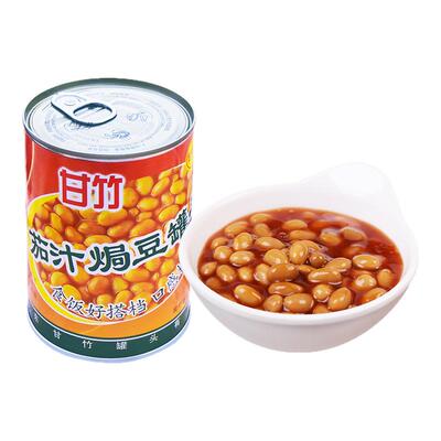 甘竹牌官方茄汁焗豆罐头