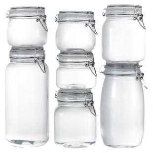 食品级玻璃密封罐瓶泡菜储存罐子储物咸菜收纳装蜂蜜腌菜腌制容器