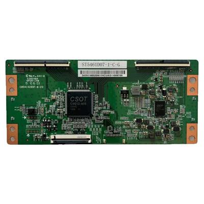 TCL电视55C5华星光电ST5461D07技改小板逻辑板显示板解决花屏灰屏