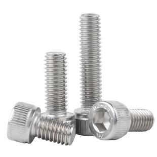 内六角螺丝 304不锈钢圆柱头螺栓杯头螺钉螺丝钉M2M3M4M5M6M8-M20