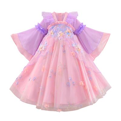 小女孩古装超仙古风裙子