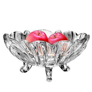 意式极简果盘玻璃干果盘零食盘家用客厅结婚糖果盘乔迁之喜果盘