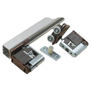 神冈日式吊轮滑轮万科精装工程用推拉门厨房吊轮轨道滑轨五金配件