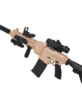 大号电动发射M416软弹玩具枪