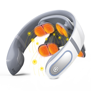 奥克斯颈椎按摩器颈部肩颈按摩仪热敷脖子疏通脊椎智能护颈仪神器