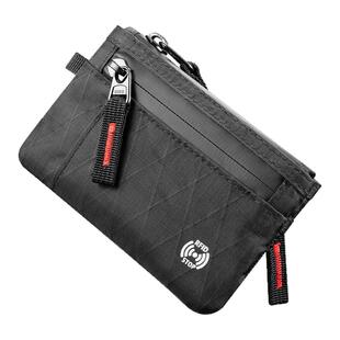 EDC时尚RFID防盗刷钱包男功能迷你超薄防水零钱包旅行证件收纳包