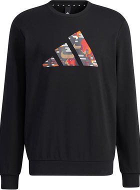 男子套头Adidas/阿迪达斯圆领
