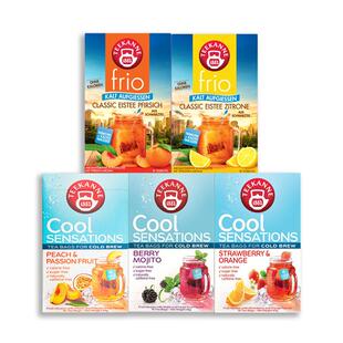 Teekanne进口水果茶蜜桃茶冷泡茶茶包儿童茶包冲泡冲饮补充维C