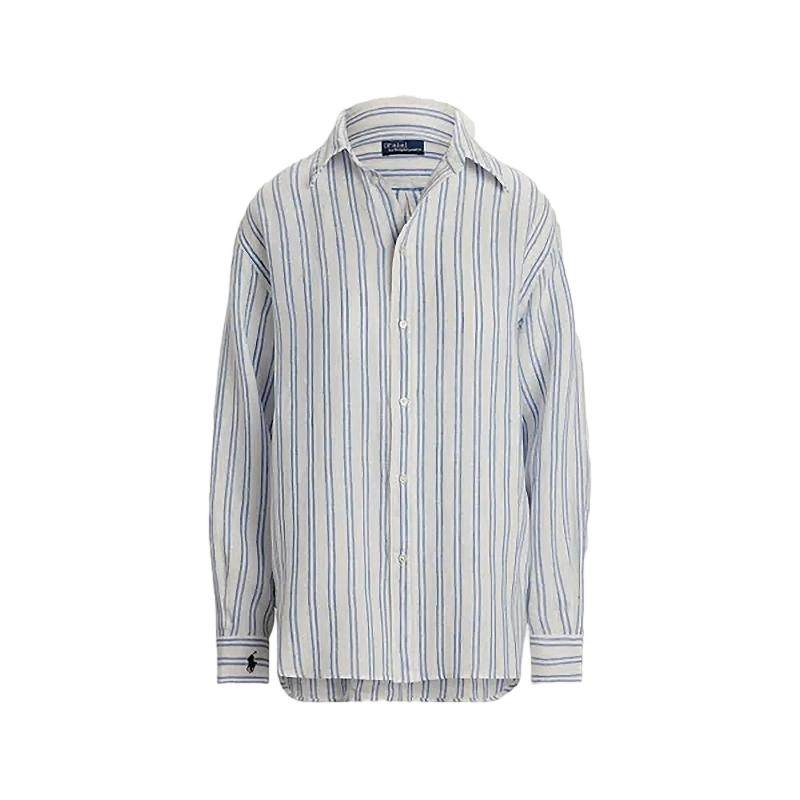 polo ralph lauren拉夫劳伦长袖衬衫亚麻老钱风REVOLVE