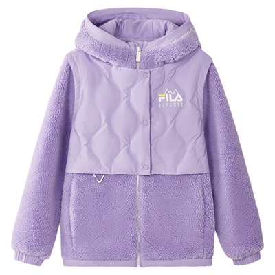 FILA斐乐户外连帽羽绒服