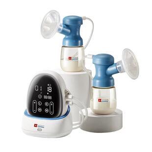 霍格Hoag智能吸奶器活塞泵微震双边电动大吸力免手扶吸乳器