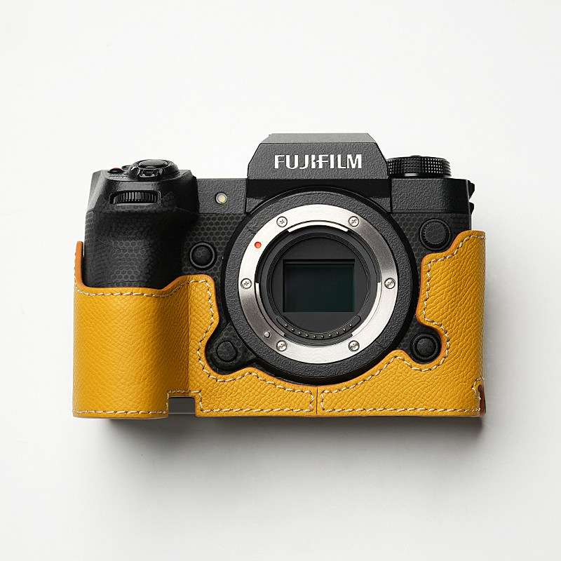 thumbnail for MrStone Fujifilm XH2 Camera Holster is available for X-H2s Leather Camera Bag Protective Case XH2S Handle Accessory