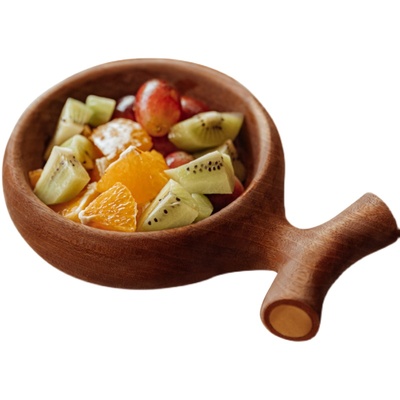 餐具水果日式风实木礼物沙拉碗