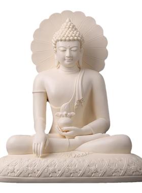 东方泥土《药师佛》陶瓷客厅摆件