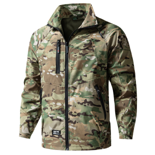 夏季户外速干迷彩工作服套装男女透气耐磨登山钓鱼工地劳保服工装