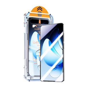 适用opporeno13手机钢化膜reno7新款无尘仓8pro十保护膜rone6全屏覆盖5/4se黑边5k高清3元气版oppo防摔5g蓝光