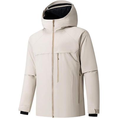 安踏冠军山锋羽绒冲锋衣男