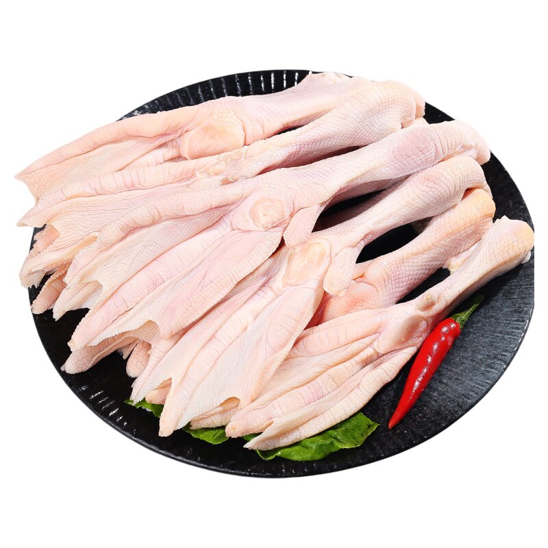 鲜冻生鸭爪鸭掌卤味商用批发