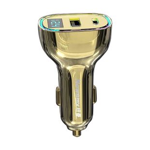 纽曼P30QA全协议车载充电器PD120W手机超级快充闪充点烟器转换头