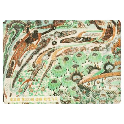 敦煌研究院 陶瓷壁画冰箱贴 博物馆文创乔迁装饰新款磁贴冰箱贴