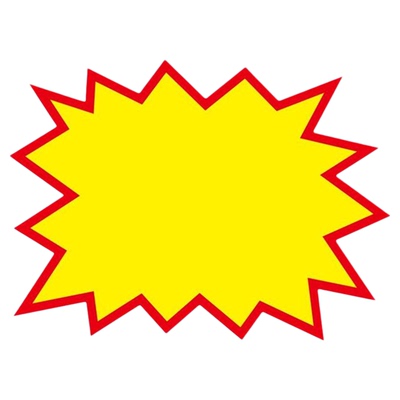 超市爆炸贴价格标签活动促销