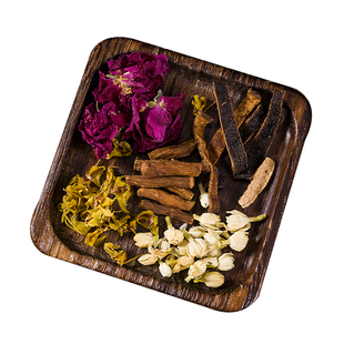 蒲公英三花茶 郁结焦虑 平阴玫瑰茉莉石斛花女生调理