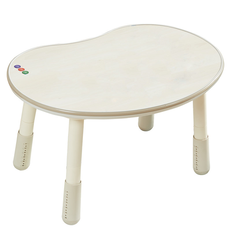 儿童升降调节花生桌曼龙