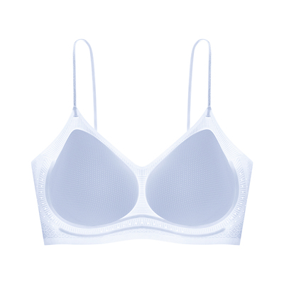 草本初色内衣女士聚拢小胸超薄凉感无痕细肩带美背10A抑菌文胸罩