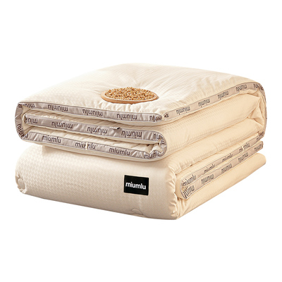 A类提花大豆纤维被子四季通用