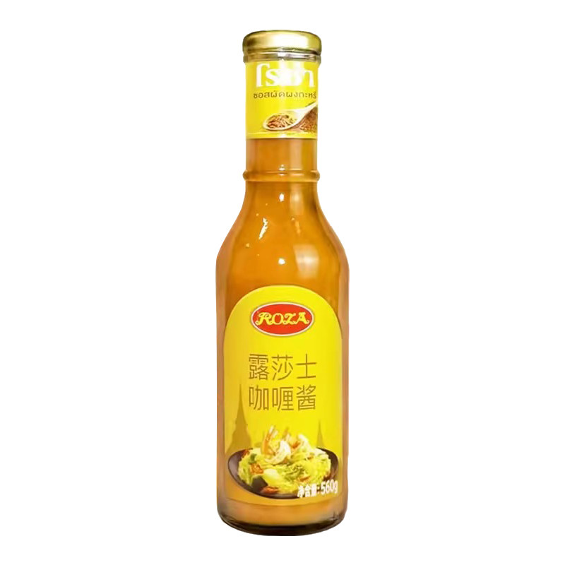 露莎士咖喱酱泰国进口roza黄咖喱