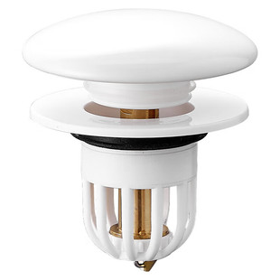 洗脸盆漏水塞陶瓷洗手盆按压式弹跳塞通用下水器配件洗脸池地漏塞