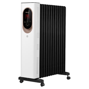 格力石墨烯取暖器电油汀电暖器智能语音油汀电暖气速热13宽片