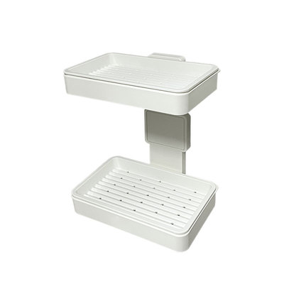 bdo壁挂沥水皂盒家用肥皂盒免打孔香皂置物架收纳盒放香皂的盒子