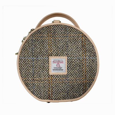 harristweed哈里斯斜跨圆饼包