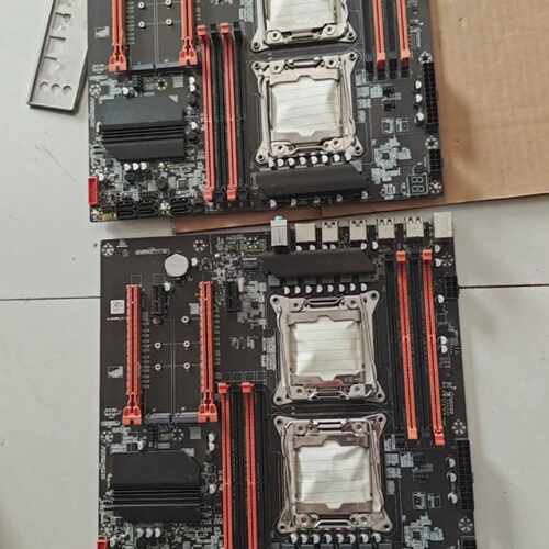 溢价-科脑X99ZX-DU99D4 V1.12双路主板，支持DDR