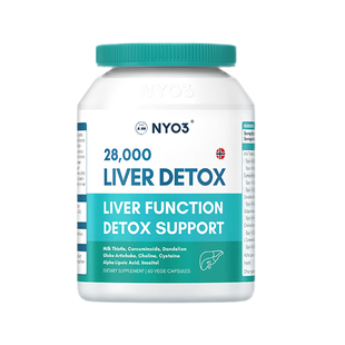 【自营】挪威进口NYO3奶蓟草肝脏片水飞蓟胶囊姜黄朝鲜蓟养护60粒