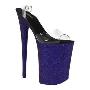 恨天高钢管舞鞋23公分cm订制款最高跟夜店舞台情趣另类超高跟凉鞋