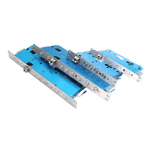 防盗门智能锁专用7068孔距双活双快锁体 假勾 无勾 霸王圆头方头