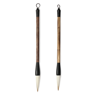 李小平毛笔工作室柳、颜兼毫 初学者用大楷毛笔 賀城 淳安堂笔庄