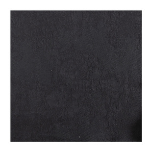 黑色 神经质的伤痕提花—重水洗棉麻坯布 风衣外套肌理设计师面料