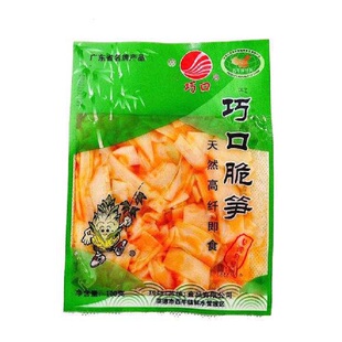 英德麻竹笋开袋即食巧口笋爽口笋100克四种口味零食笋乡英德特产