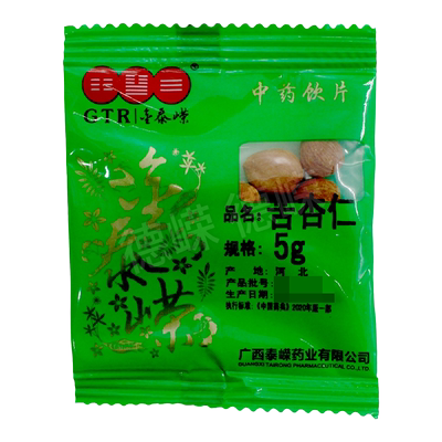 金泰嵘苦杏仁5g/袋止咳平喘通便