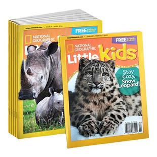 【2023年现货】National Geographic Little Kids 美国国家地理幼儿版英文版杂志3-9周岁儿童期刊阅读书籍2024年往期现货