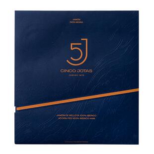 5j cinco jotas西班牙伊比利亚火腿橡果黑猪黑标后腿切片即食生吃