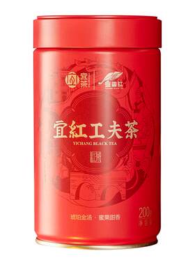 宜红工夫茶花果蜜香型红茶口粮茶