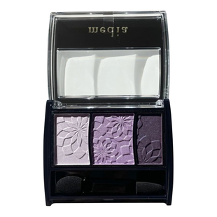 千禧风！日本media媚点三色眼影2025春季新品蓝紫色珠光PU-1/BU-1