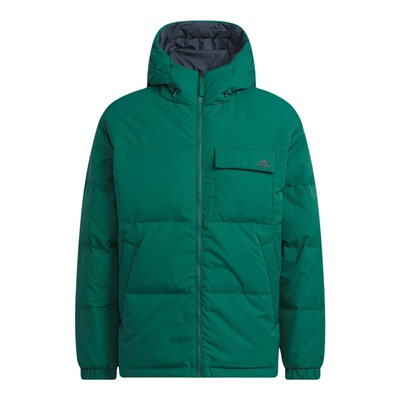 Adidas/阿迪达斯正品JACKET DOWN男女双面穿连帽羽绒服KQ5542
