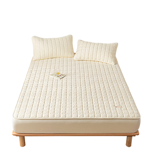 A类防水隔尿夹棉床笠罩抗菌床罩床套防滑床垫保护罩新款四季通用3