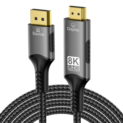 匠视DP转HDMI线8K60Hz高清
