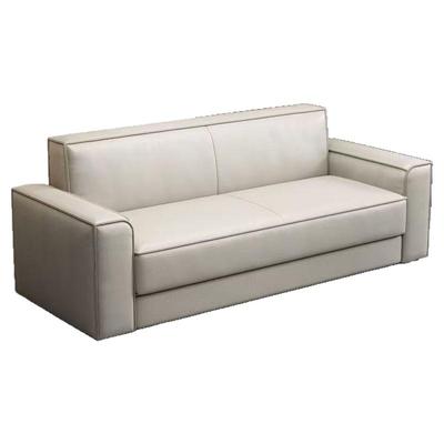 办公商务接待皮艺沙发组合